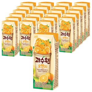 남양과수원 오렌지, 190ml, 24개
