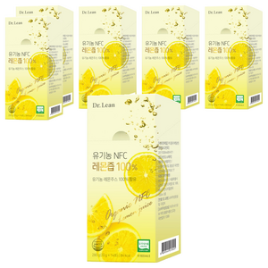 닥터린 유기농 NFC 레몬즙, 280g, 6개