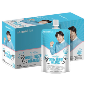 내츄럴플러스 마시는 아미노 포도당 에너지업, 100ml, 10개