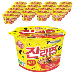 오뚜기 진라면 매운맛 110g, 18개