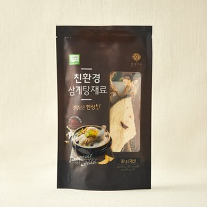 몸애조화 친환경 삼계탕 재료, 80g, 1개
