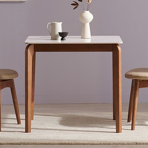 잉글랜더 토르티야 통세라믹 고무나무 원목 식탁 방문설치