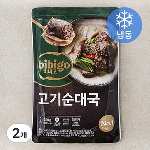 비비고 고기순대국 2인분 (냉동), 700g, 2개