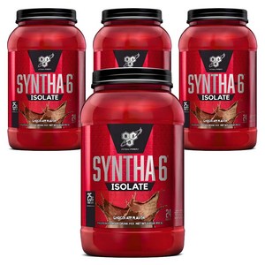 신타6 아이솔레이트 초코맛 단백질 파우더, 912g, 4개