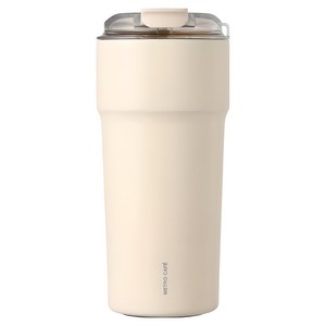 락앤락 메트로카페 세라믹 텀블러, 바닐라라떼, 650ml, 1개