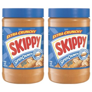 스키피 수퍼크런치 땅콩버터, 1.13kg, 2개