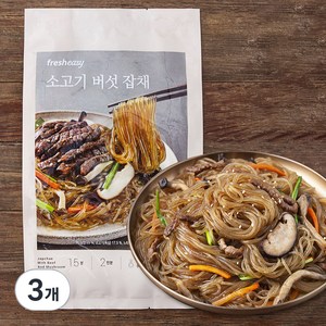 프레시지 소고기버섯잡채 2인분, 285.5g, 3개