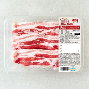 곰곰 한돈 1등급 삼겹살 (냉장), 1kg, 1개