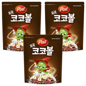 포스트 오곡 코코볼, 570g, 3개