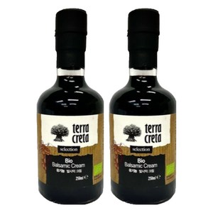 테라크레타 유기농 발사믹 크림, 250ml, 2개