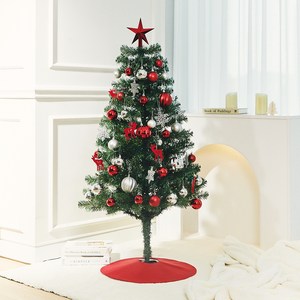 크리스마스 갓성비 PVC 그린팁 트리 + 오너먼트 + 별토퍼 + 트리스커트 풀세트