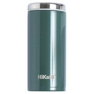 HiKaRi 심플 미니 보온보냉 텀블러, 카키, 200ml, 1개