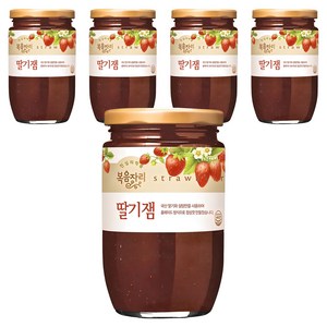 복음자리 딸기잼, 500g, 5개