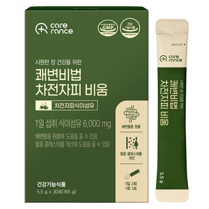 케어란스 쾌변비법 차전자피 비움, 30회분, 1개