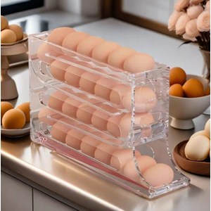한주 자동으로 나오는 롤링 계란 보관함
