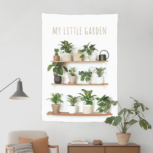 상상후 인테리어 바란스 패브릭 포스터 커튼