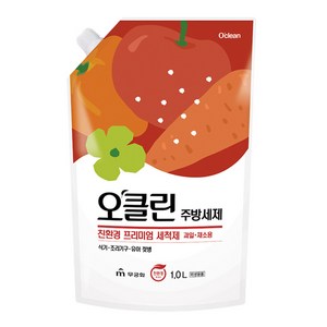 무궁화 오클린 친환경 주방세제 리필, 1L, 1개