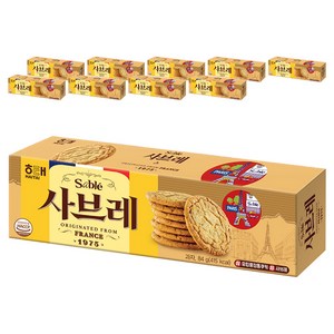 해태제과 사브레 과자, 84g, 10개