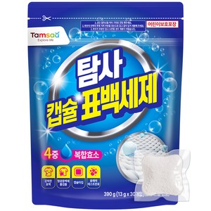 탐사 과탄산소다 캡슐 표백제 30개입 국내생산, 390g, 1개
