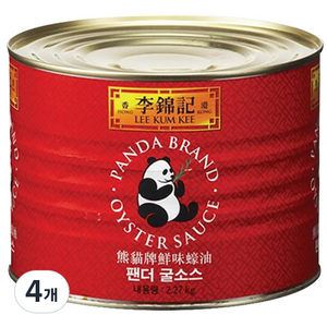 이금기 팬더 굴소스, 2.27kg, 4개