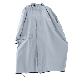 LIBERO 로스 레인 방수 판초우비, L, 그레이, 1개