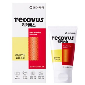동아제약 리커버스 콘드로이친 온열 크림, 60ml, 1개