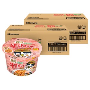 불닭볶음면 로제 큰컵 105g, 32개