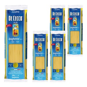 데체코 스파게티니, 500g, 5개
