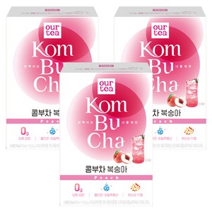 아워티 콤부차 복숭아