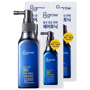 에잇그로우 안티헤어로스 판테놀 헤어토닉, 100ml, 3개