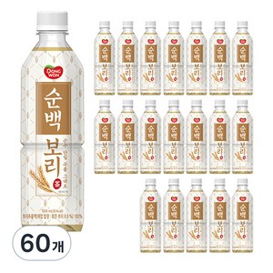 동원 순백 보리차, 500ml, 60개