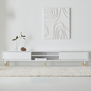 리디아 밀라 tv다이 2서랍 수납 거실장 2000 방문설치