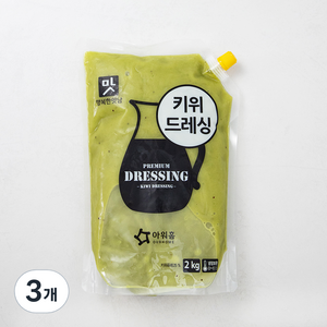 아워홈 행복한맛남 키위드레싱, 2kg, 3개