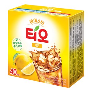 티오 아이스티 레몬