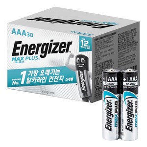 에너자이저 맥스플러스 AAA건전지, 30개입, 1개