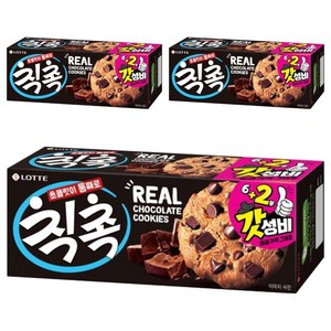 롯데제과 칙촉 오리지널 8p, 120g, 3개