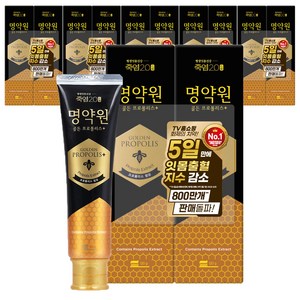 죽염 명약원 골든프로폴리스 잇몸 치약 플러스, 120g, 12개