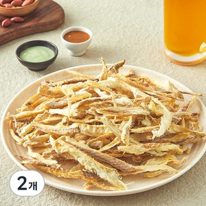 해맑은푸드 빠삭 구운 먹태 + 소스 세트, 160g, 2개