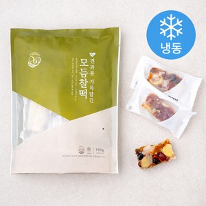 창억 견과류 가득담긴 모듬찰떡 (냉동), 500g, 1개