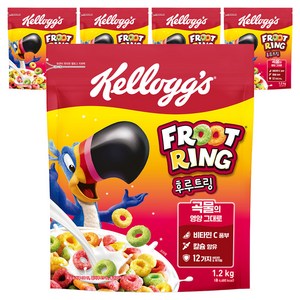 후루트링 시리얼, 1.2kg, 5개