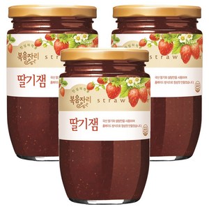 복음자리 딸기잼, 500g, 3개
