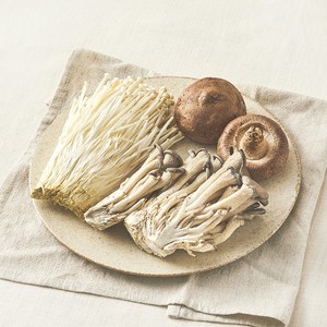 친환경 샤브샤브용 모둠버섯, 380g, 1개