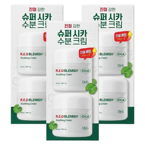 닥터지 레드 블레미쉬 시카 수딩 크림, 50ml, 6개