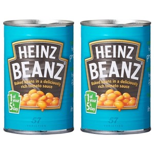 하인즈 빈스 인 토마토소스, 415g, 2개