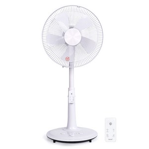 한경희생활과학 프리미엄 초미세풍 발터치 리모컨 선풍기