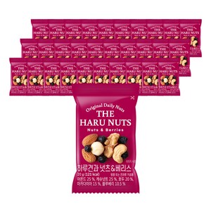 하루견과 넛츠 앤 베리스, 20g, 30개