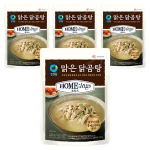 호밍스 맑은 닭곰탕, 450g, 4개