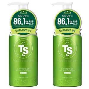 TS 뉴프리미엄 탈모증상완화 샴푸, 500g, 2개