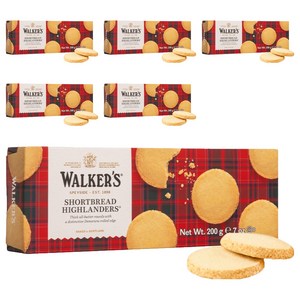 워커스 쇼트브레드 하이랜더스 버터쿠키, 200g, 6개