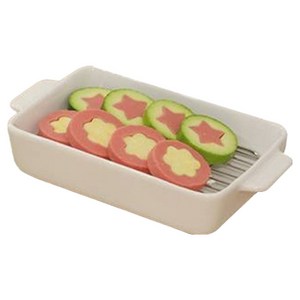 케어프린 오븐용 세라믹 밧드 S, 화이트, 1개
